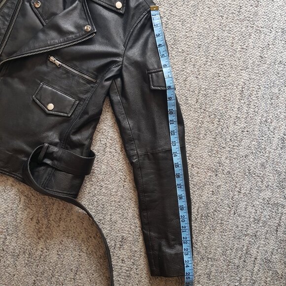 EUC Barneys genuine leather jacket - Picture 3 of 16